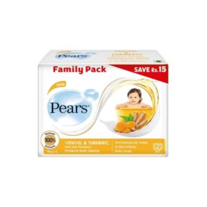 Pears Venivel&Turmeric Baby Soap Family Pack 350G