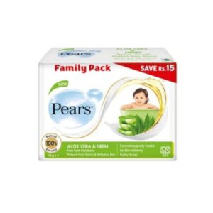 Pears Aloevera & Neem Baby Soap 380G Family Pack
