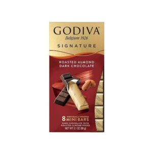 Godiva Signature Roasted Almond Dark Chocolate 90G