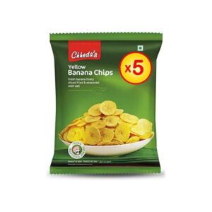 Cheddas Yellow Banana Chips 50G