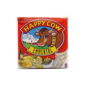 Happy Cow Emmental Slices 150G
