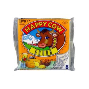 Happy Cow Gouda Cheese Slices 150G
