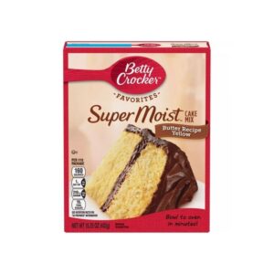 Betty Crocker Super Moist Cake Butter Recipe Yellow 432G