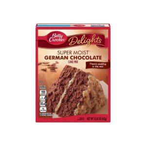 Betty Crocker Super Moist German Chocolate Cake Mix 432G