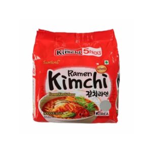Samyang Ramen Kimchi Noodle 120G [5 Pack Bundle]