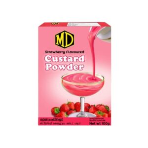 Md Custard Powder Strawberry 100G