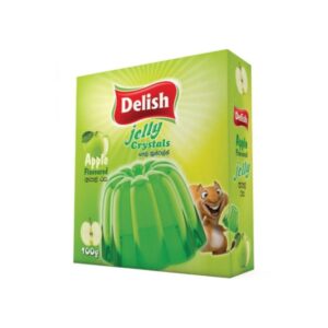 Delish Jelly Crystals Apple 100G