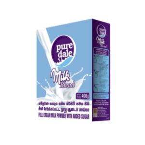 Pure Dale Milk Blend Full Cream Milk Powder With Sugar 400G