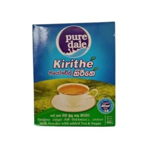 Pure Dale Kirithe Full Cream Milk Powder With Tea & Sugar 400G