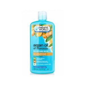 Natural World Argan Oil Moisture Rich Shampoo 500Ml