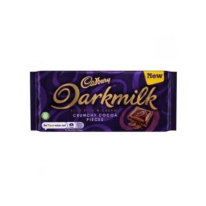 Cadbury Dark Milk Rich & Creamy Crunchy Cocoa Pieces 85G