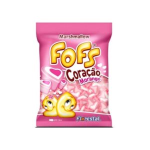 Florestal Marshmallows Fofs Morango Pink 220G