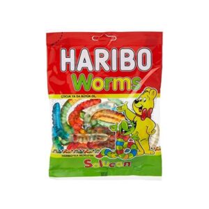 Haribo Worms Solucan Gummy 160G