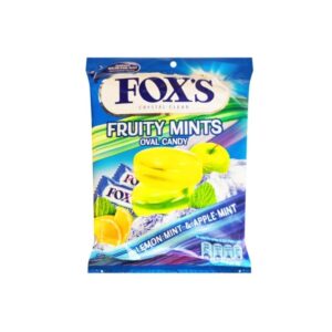 Fox’s Fruity Mints Oval Candy Lemon Mint & Apple Mint 125G