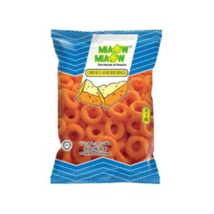 Miaow Miaow Cheese Flavoured Rings 60G