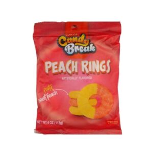 Candy Break Peach Rings 113G