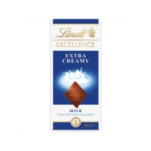 Lindt Excellence Extra Creamy Milk Chocolate 100G