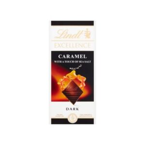 Lindt Caramel With Sea Salt Dark 100G