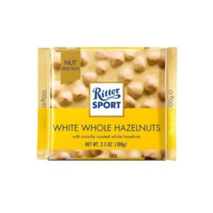 Ritter Sport White Whole Hazelnut 100G