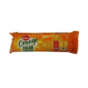 Munchee Orange Flavour Cream Biscuits 100G