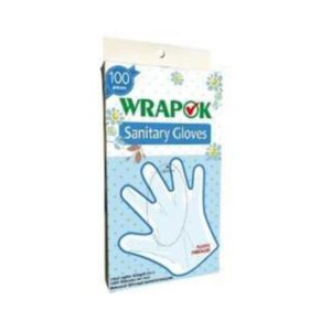 Wrapok Sanitary Gloves 100Pcs