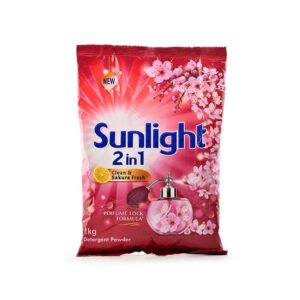Sunlight 2In1 Sakura Fresh Detergent Powder 1Kg