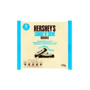 Hersheys Cookies N Creme Rounds 8Pk 128G