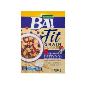 Bakalland Grain Flakes Cranberry Blueberry Cereal 250G