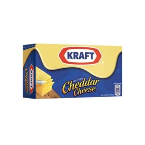 Kraft Cheddar Cheeses 250G