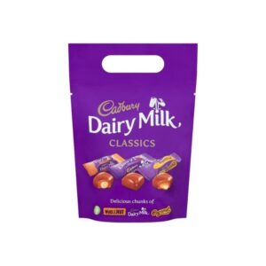Cadbury Dairy Milk Classics Wholenut Caramel Pouch 350G