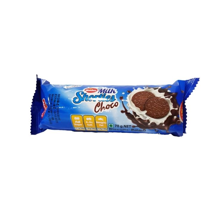 Munchee Milk Shorties Choco Biscuits 70G - Best Price in Sri Lanka ...