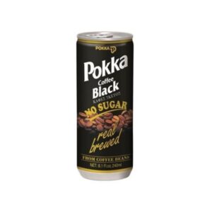 Pokka Black Coffee No Sugar Brewed 240Ml