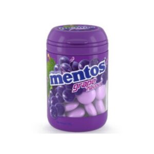 Mentos Grape Flavor Chewy Dragees 120G