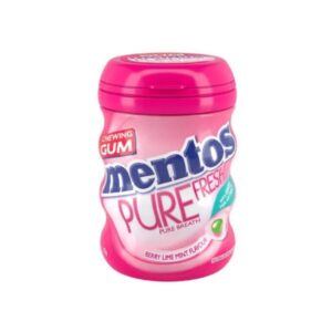 Mentos Pure Fresh Berry Lime Mint 57.75G Bottle