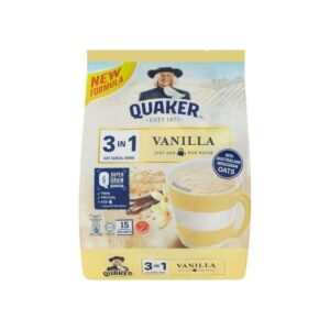 Quaker Vanilla 3In1 Oat Cereal Drink 420G