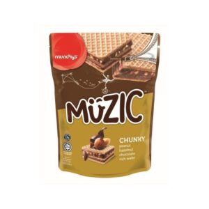 Munchy’S Muzic Chunky Peanut Hazelnut Wafer 150G