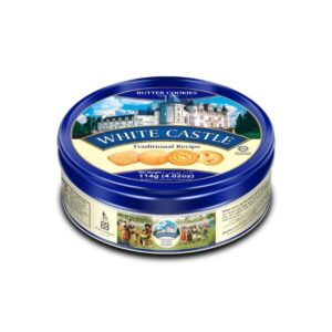 White Castle Butter Cookies Tin 114G