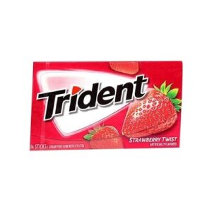 Trident Strawberry Bubblegum 14Sticks