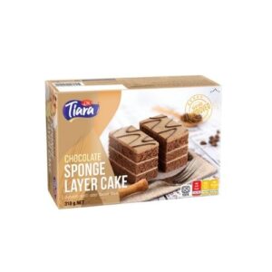 Tiara Chocolate Sponge Layer Cake 310G