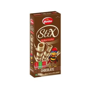 Munchee Stix Rolled Wafer Chocolate 100G