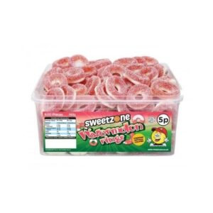 Sweetzone Watermelon Rings Gummies Tub 960G