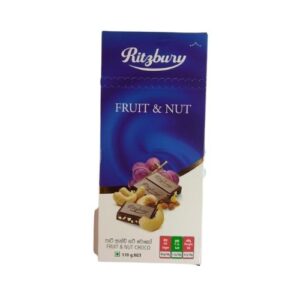 Ritzbury Fruit & Nut Chocolate 170G