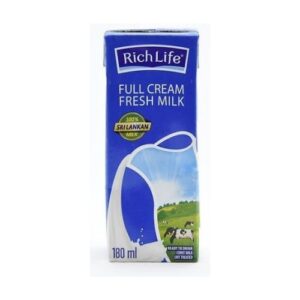 Richlife Full Cream Fresh Milk 180Ml