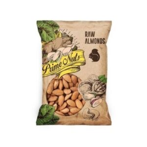 Prime Nuts Raw Almonds 100G