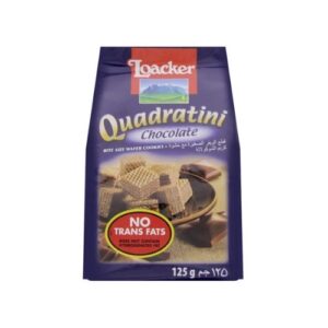 Loacker Quadratini Chocolate Wafers 125G