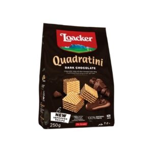 Loacker Quadratini Dark Chocolate Wafers 125G