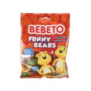 Bebeto Funny Bears Jelly Gum 80G