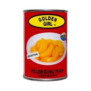 Golden Girl Yellow Cling Peach Slices In Syrup 400G