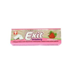 Exit Strawberry Chewing Gum Stick 13.5G