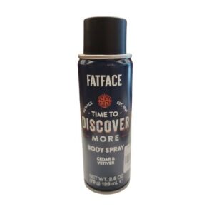 Fatface Body Spray Cedar & Vetiver 125Ml